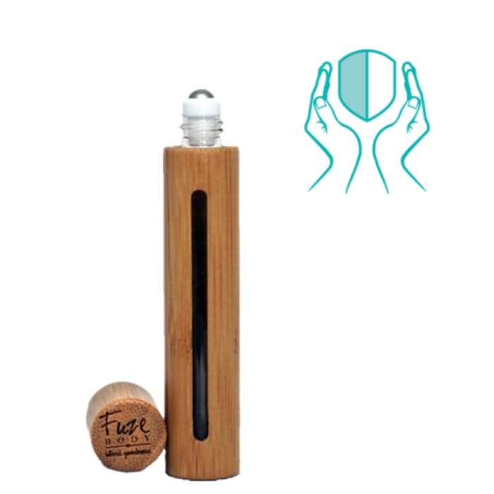 Protect: Sanitizing Blend 100% Pure Essential Oils and Alcohol - Wood Roll-On