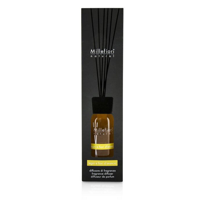 MILLEFIORI - Natural Fragrance Diffuser - Legni E Fiori d'Arancio